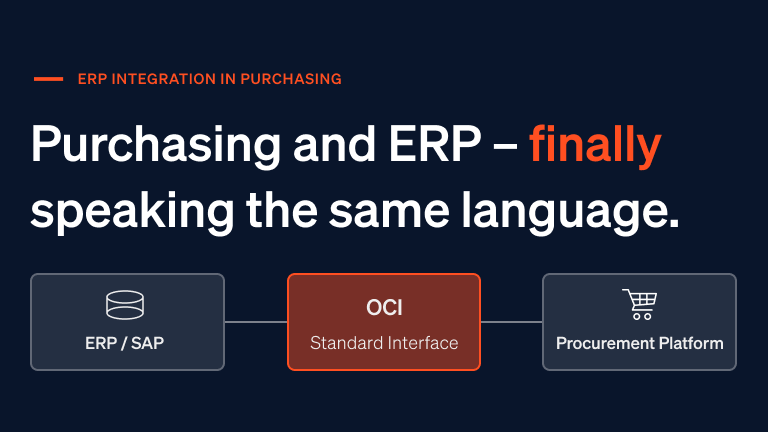 Purchasing and ERP – finally speaking the same language
