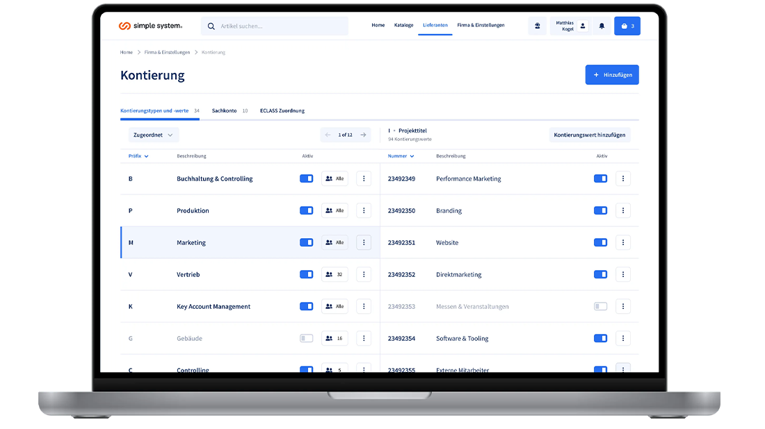 Digitalisierung des indirekten Einkaufs durch SimpleSystem